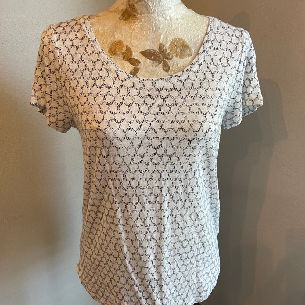 Short Sleeve Linen Tee